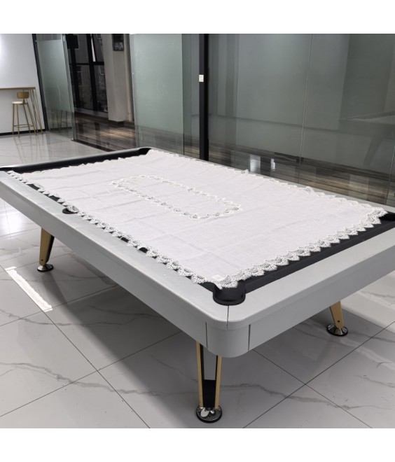 Lace Rectangular Table Cloth,Lien Dining Table Cover for Home Kitchen Decoration