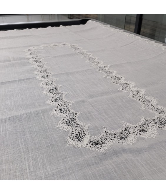 Lace Rectangular Table Cloth,Lien Dining Table Cover for Home Kitchen Decoration